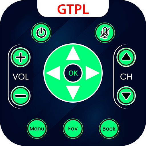Set Top Box Remote For GTPL logo