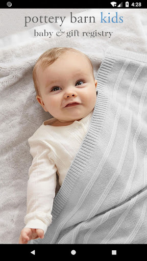 Android application Pottery Barn Kids Registry screenshort