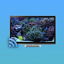 Aquariums on TV via Chromecast