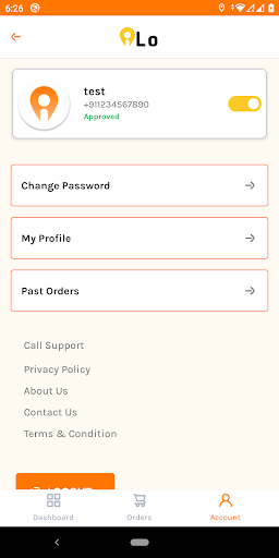 ILO Vendor Manager Screen 2