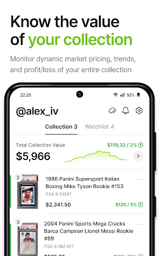 Cardbase: Sports Cards Scanner screenshot