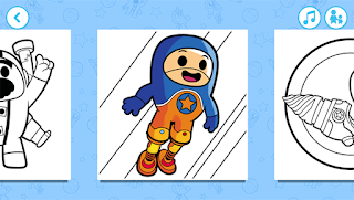 Go Jetters Colouring - Screenshot 1