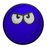 blue ball 6 groovy icon