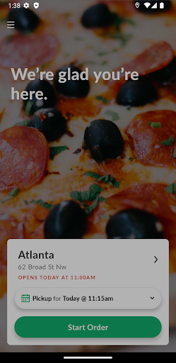 Rosas Pizza To Go Screen 2
