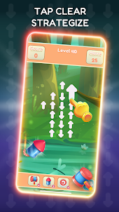 Sweep Puzzle - Tap Arrows Away