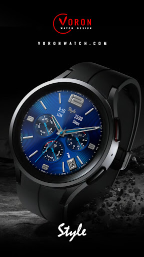Voron STYLE Analog Watch Face Screen 3