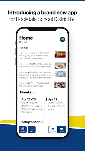 Android application Rockdale School District 84 screenshort