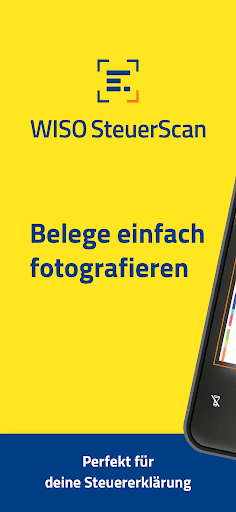 Android application WISO Steuer-Scan screenshort