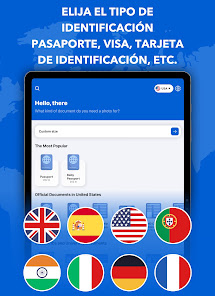 Captura 10 Foto identificación  Pasaporte android