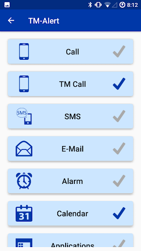 TM-Alert Screen 2