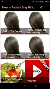 Reduce Gray Hair Naturally - Apps on Google Play