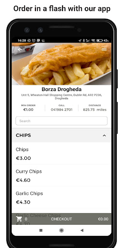 Android application Borza Drogheda screenshort