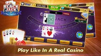 Game screenshot BlackJack 21 - Offline Games mod apk