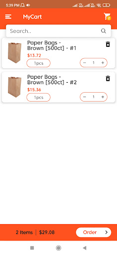 SK Paper Products Screen 3