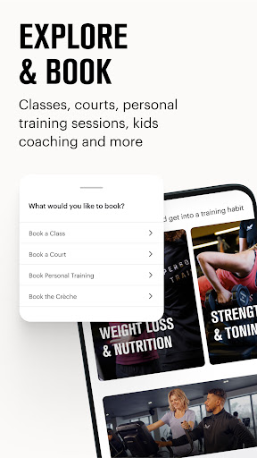 Screenshot of David Lloyd Clubs