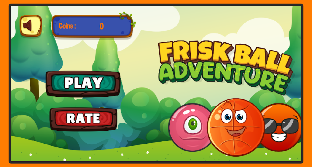 Bouncy Ball Games Frisk Ball Adventure Game banner