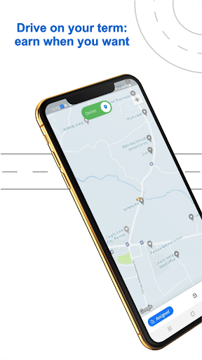 Android application Tgo Driver screenshort