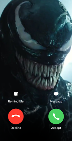 venom Fake call & chatのおすすめ画像1