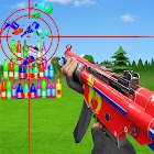 Bottle Shooting Games: FPS Army Gun Training Field 0.4