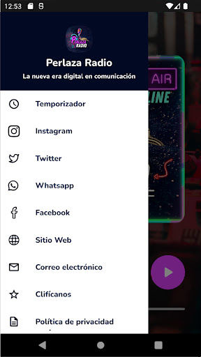 App screenshot