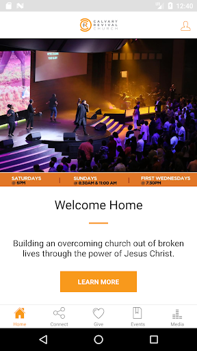 Android application Calvary Revival Church screenshort