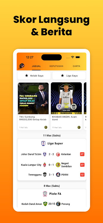 SkorMas - Bola Sepak Malaysia - 5.5.3 - (Android)