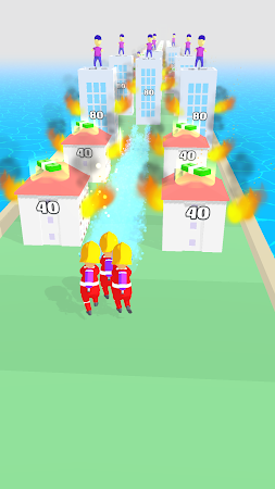 Game screenshot Firefighters Run mod apk