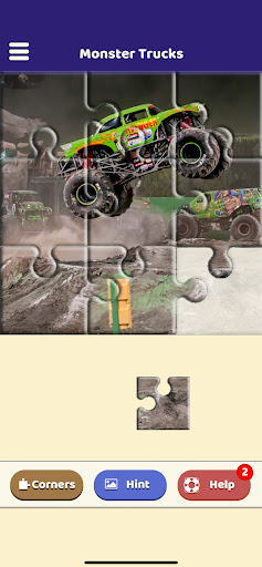 Monster Truck Puzzle Screenshot 1 - AppWisp.com