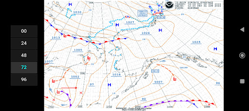 PG Surface Pressure Charts USA