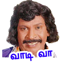 Tamil Vadivelu Stickers - 400+ Stickers