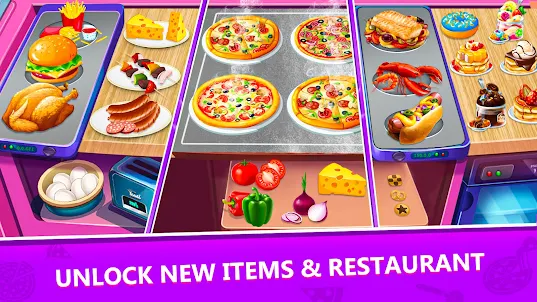 餐厅 游戏: 烹饪模拟器比萨制造商游戏