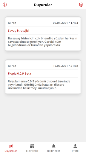 Android application Flopia screenshort