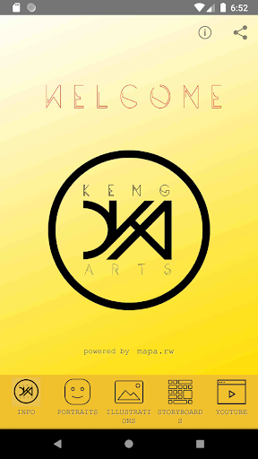 Android application KEMG ARTS screenshort