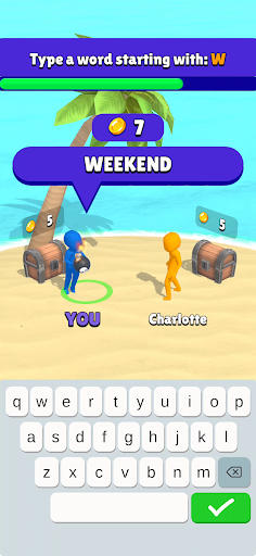 Android application Word Bomb screenshort
