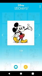 Disney Stickers: Mickey & Frie Capture d'écran