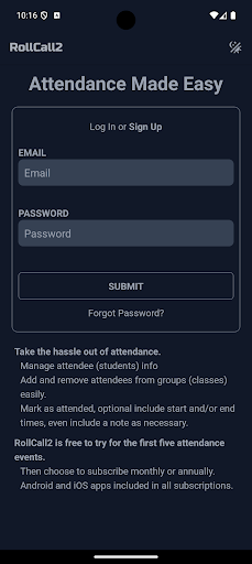 App preview