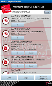 Screenshot 2 Navarra Reyno Gourmet android