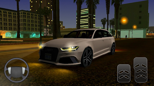 RS6 Audi Driving Simulator 3D
