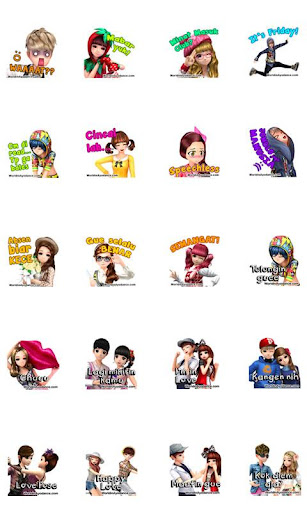 Sticker World In AyoDance Screen 2