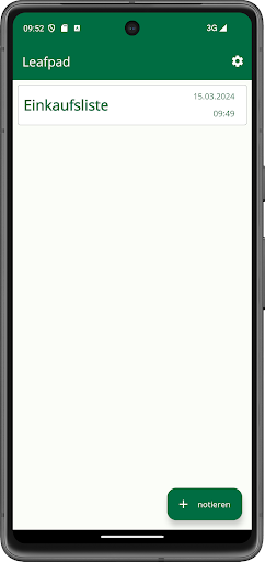 leafpad Screen 2