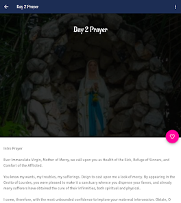 Screenshot 16 Novena to Our Lady of Lourdes android