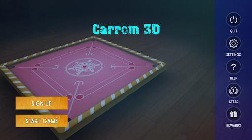 Android application Crypto Game; Carrom Pool 3D screenshort