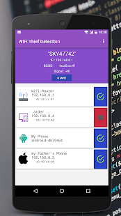 WiFi Dieb Detektor Screenshot