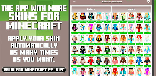 Skins cho Minecraft PE & PC - Ứng dụng trên Google Play