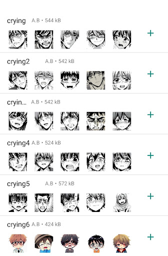 OtakuMood Stickers Screen 3