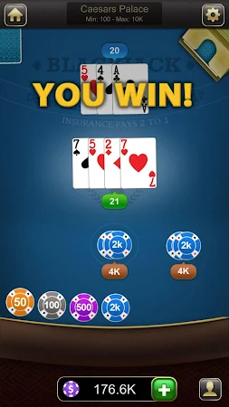 Game screenshot Blackjack Classic - Card Game hack