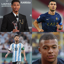 「Guess a football player: quiz」のアイコン画像
