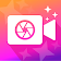 Vlog Editor And Video Maker With Music Photos icon
