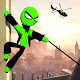 Flying Stickman Spider Hero - Gangstar City Games