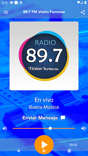 Android application 89.7 FM Visión Formosa screenshort